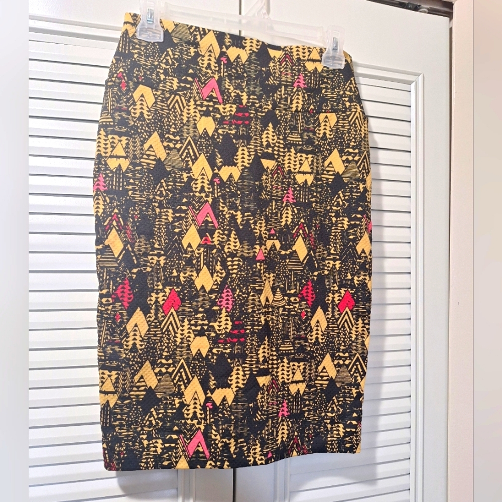 LuLaRoe African Print Skirt
